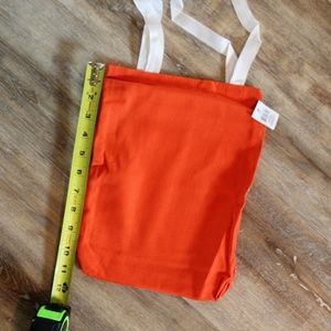 Oriental Trading Bags - One Dozen Orange Canvas Totes Oriental Trading Bags - One Dozen Orange Canvas Totes